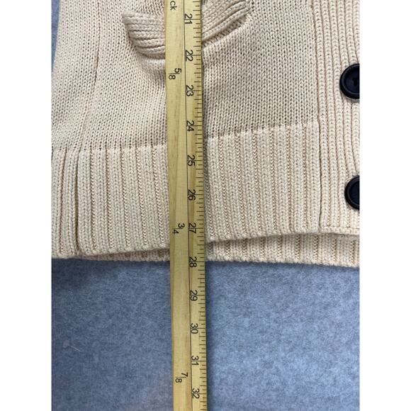 Patty Boutik Cardigan Sweater Womens S Brown‎ 5 Button Pockets New w Defects - Picture 11 of 12